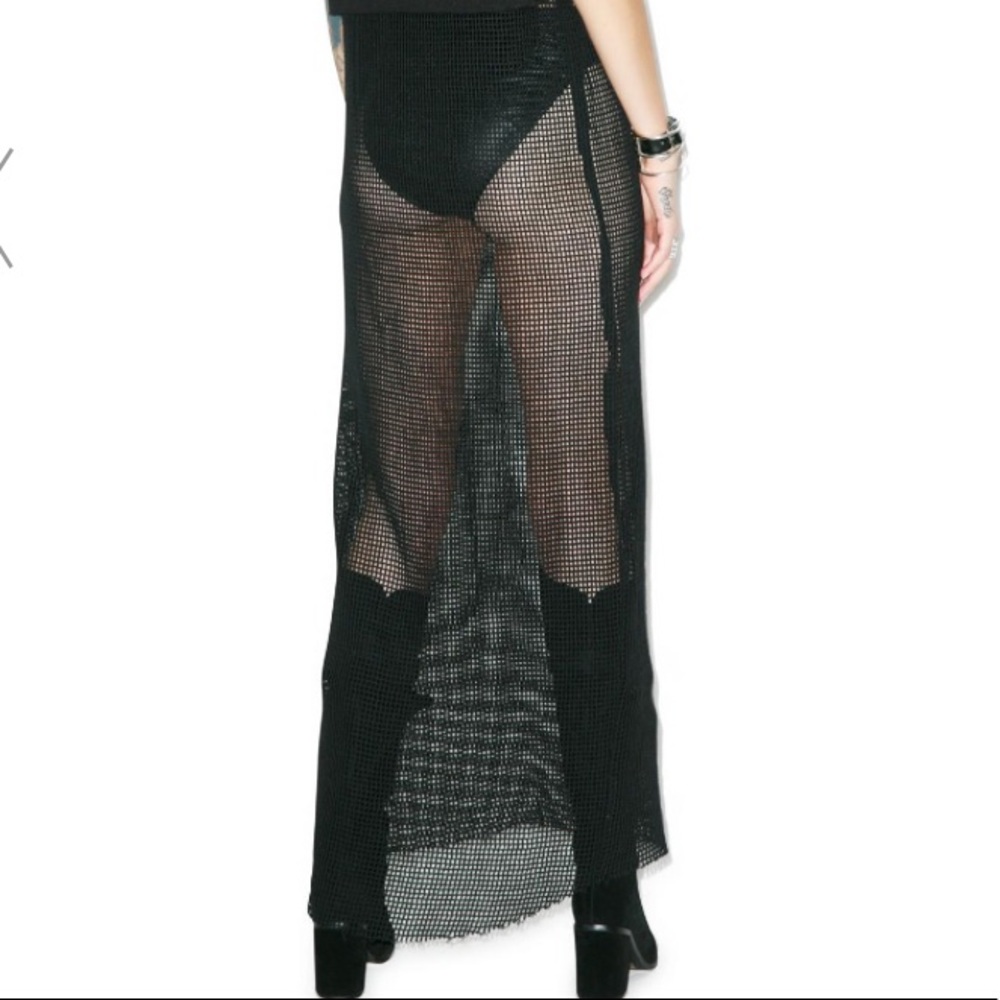 NWT One Teaspoon Mesh Maxi Dress